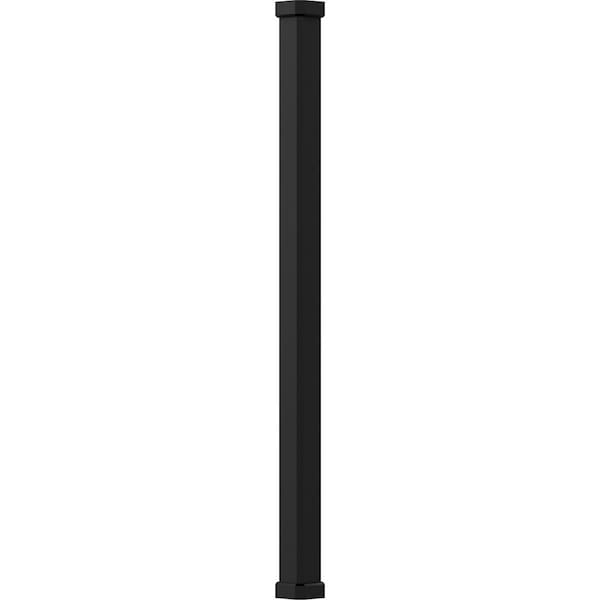 Ekena Millwork 6" x 9' Endura-Aluminum Craftsman Style Column Square Shaft (For Post Wrap Installation) Non-Tapered EA0609INPSDCRCR - main